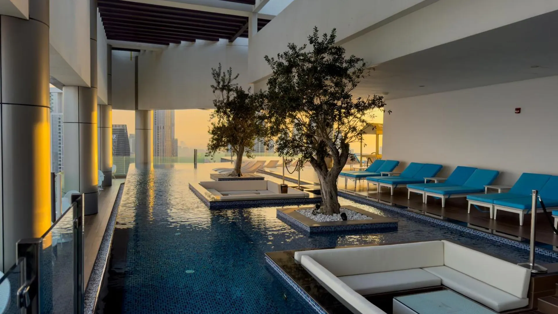 Hausreserv At Paramount Midtown Hotel - Infinity Pool With Burj Khalifa View - Luxury Apartments Dubái Emiratos Árabes Unidos